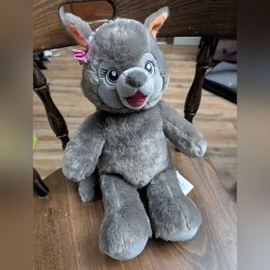 violet the wolf build-a-bear 16"